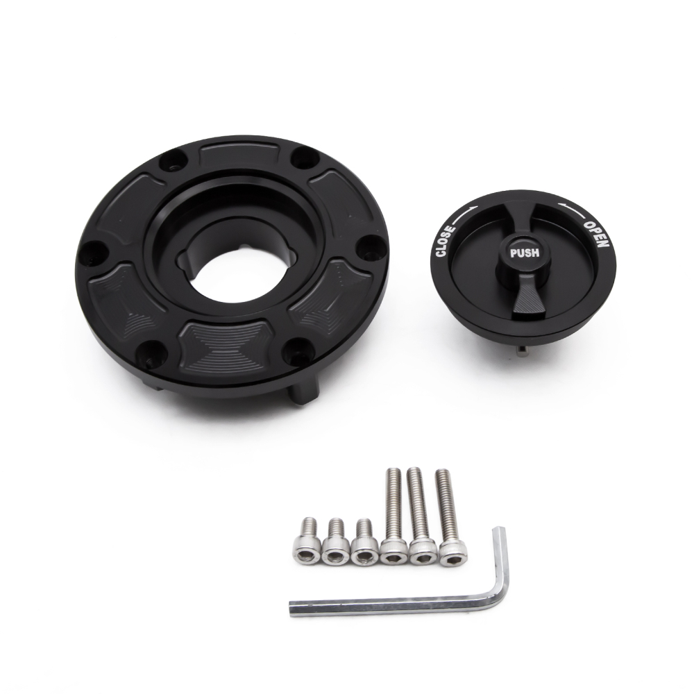 CNC Aluminum Motorcycle Oil Fuel Tank Gas Cap Cover Keyless For Benda Motor Rock 300 Benda Motor LFC700