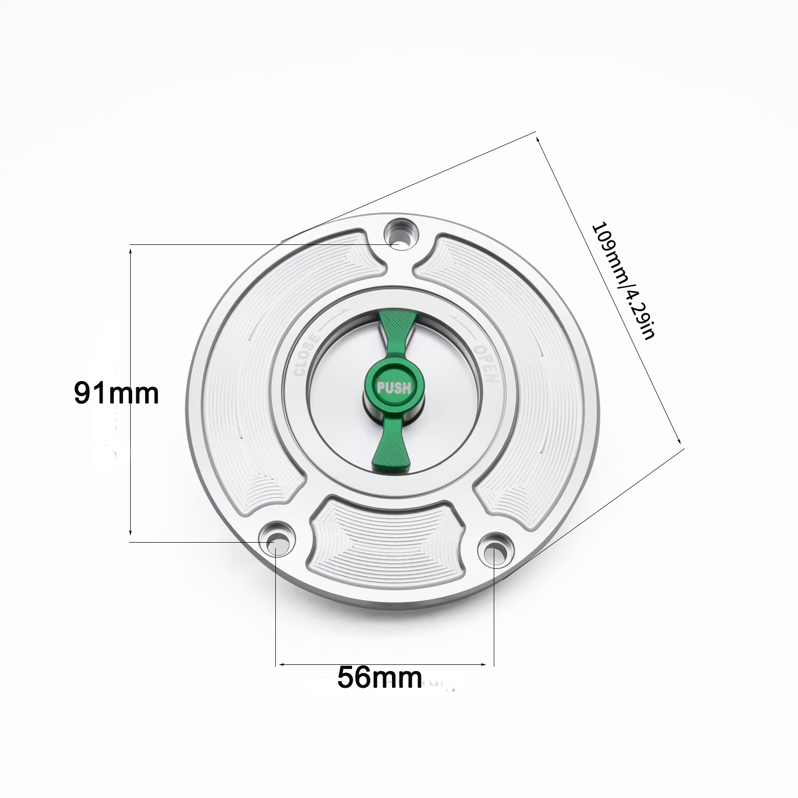 For KAWASAKI Z1000 2003-2006 2013-2020 Z750 2003-2006 ZRX 1200 2002+ ZX-10R 2004-2005 ZX-6R 2003-2006 ZX-6RJ1-2 ZRX 1200 A1 ZX-6R(636-A1P)  All Years ZX-6RR 2006+ ZX-9R 2000-2003 ZX-9RE 2000-2001 Motorcycle Gas Cap