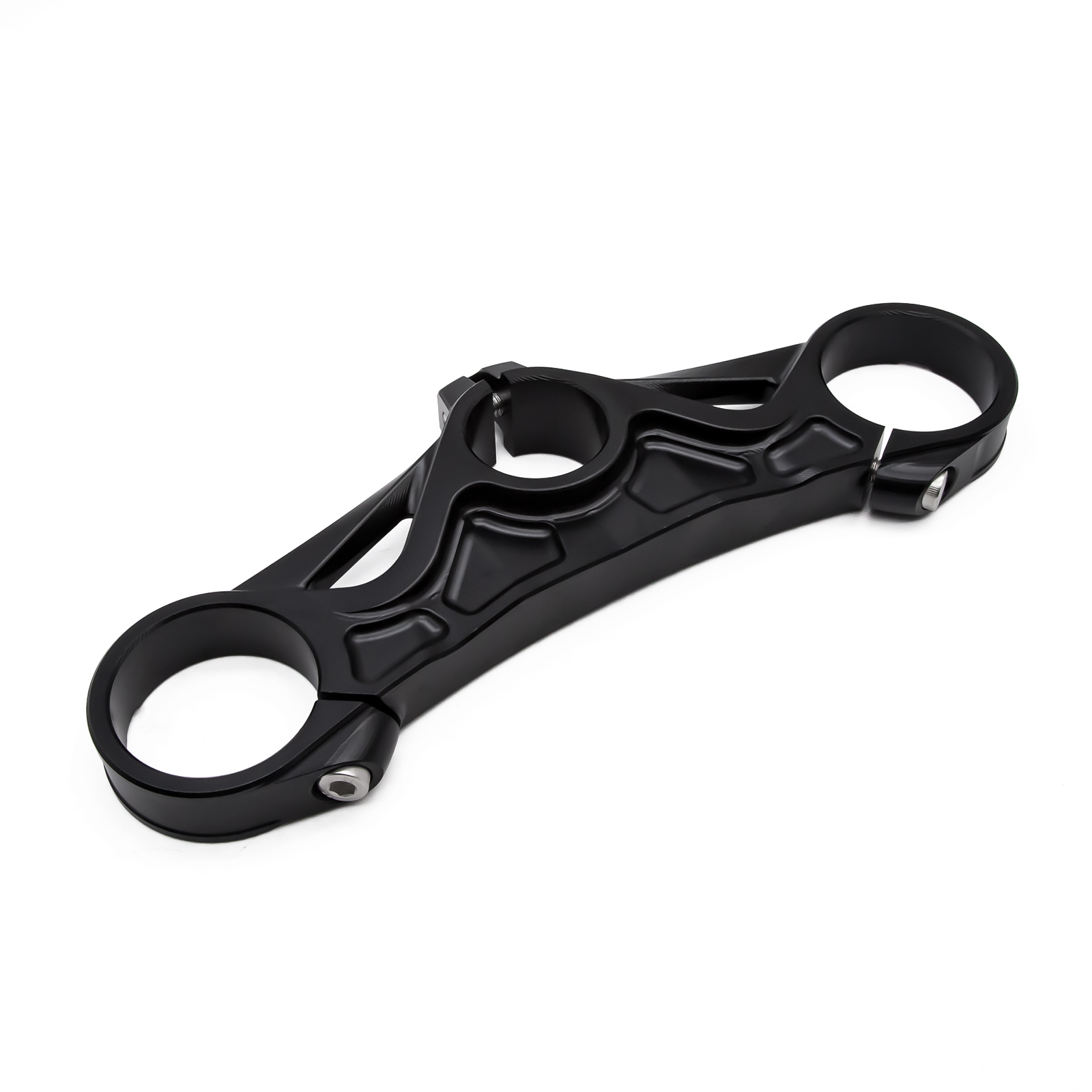 CNC MOTORCYCLE TRIPLE TREE STEEING CLAMPS FOR DUCATI Panigale V4 V4S 2018-2024