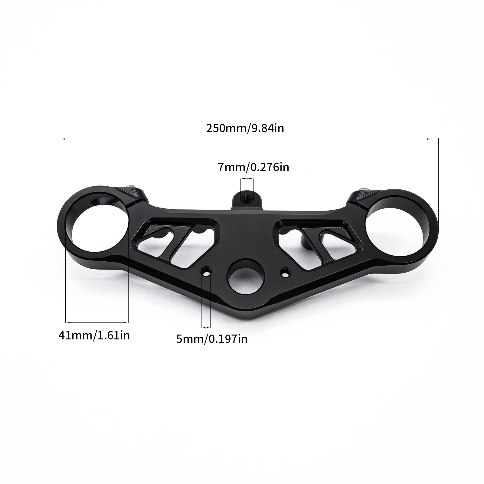 7075 CNC MOTORCYCLE TRIPLE TREE STEEING CLAMPS For Honda CF125 XO-1