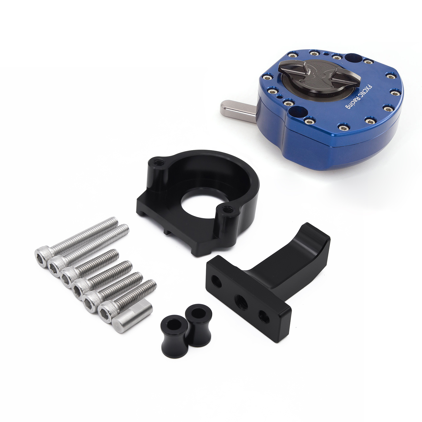 CNC Aluminum Steering Damper & Bracket Mouting Kit For CFMOTO 675SR 675SR-R