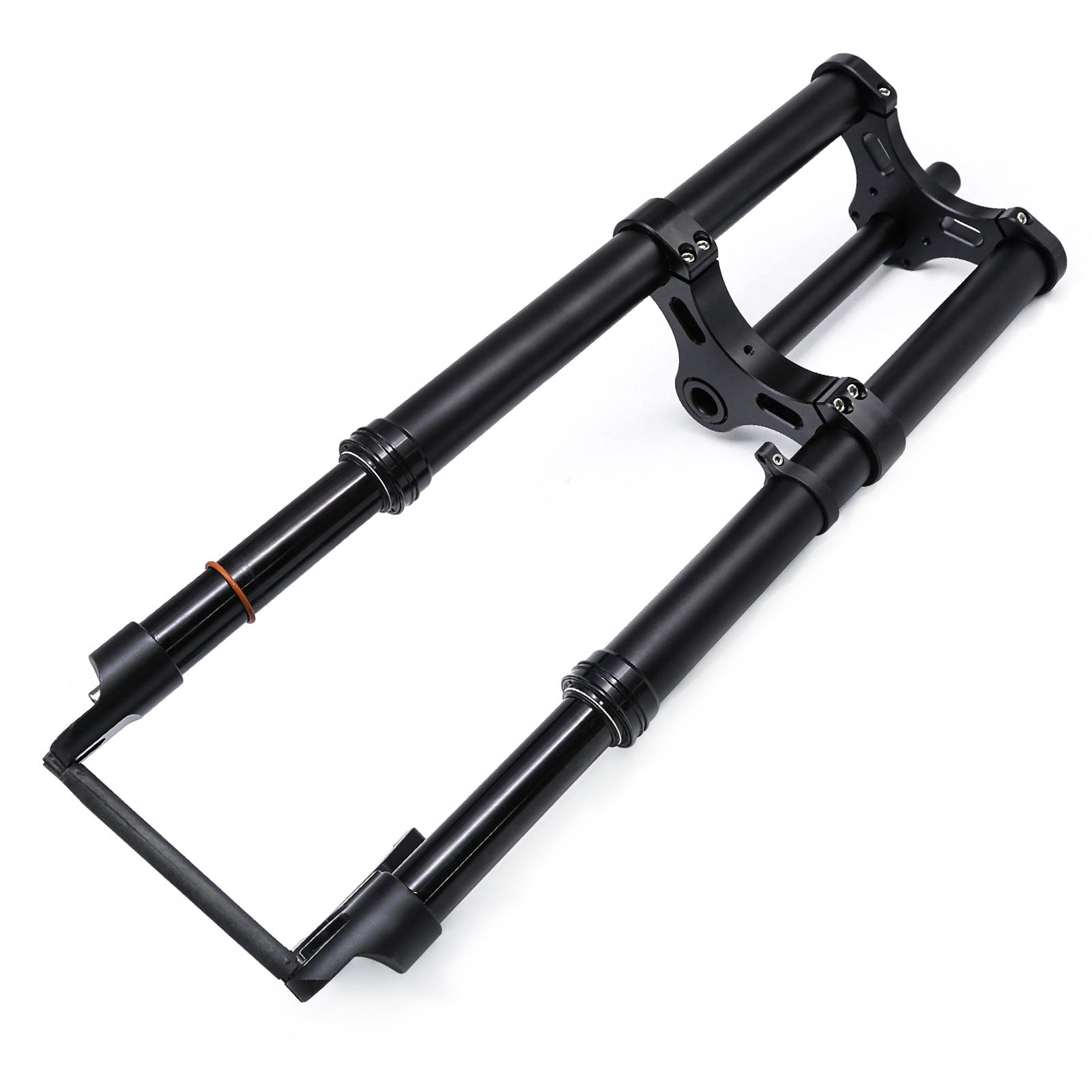 20'*4.0 Dual Shoulder Air Fork for Beach Snow Bike Electric Bicycles Double Crown Fork QR/Thru-Axle
