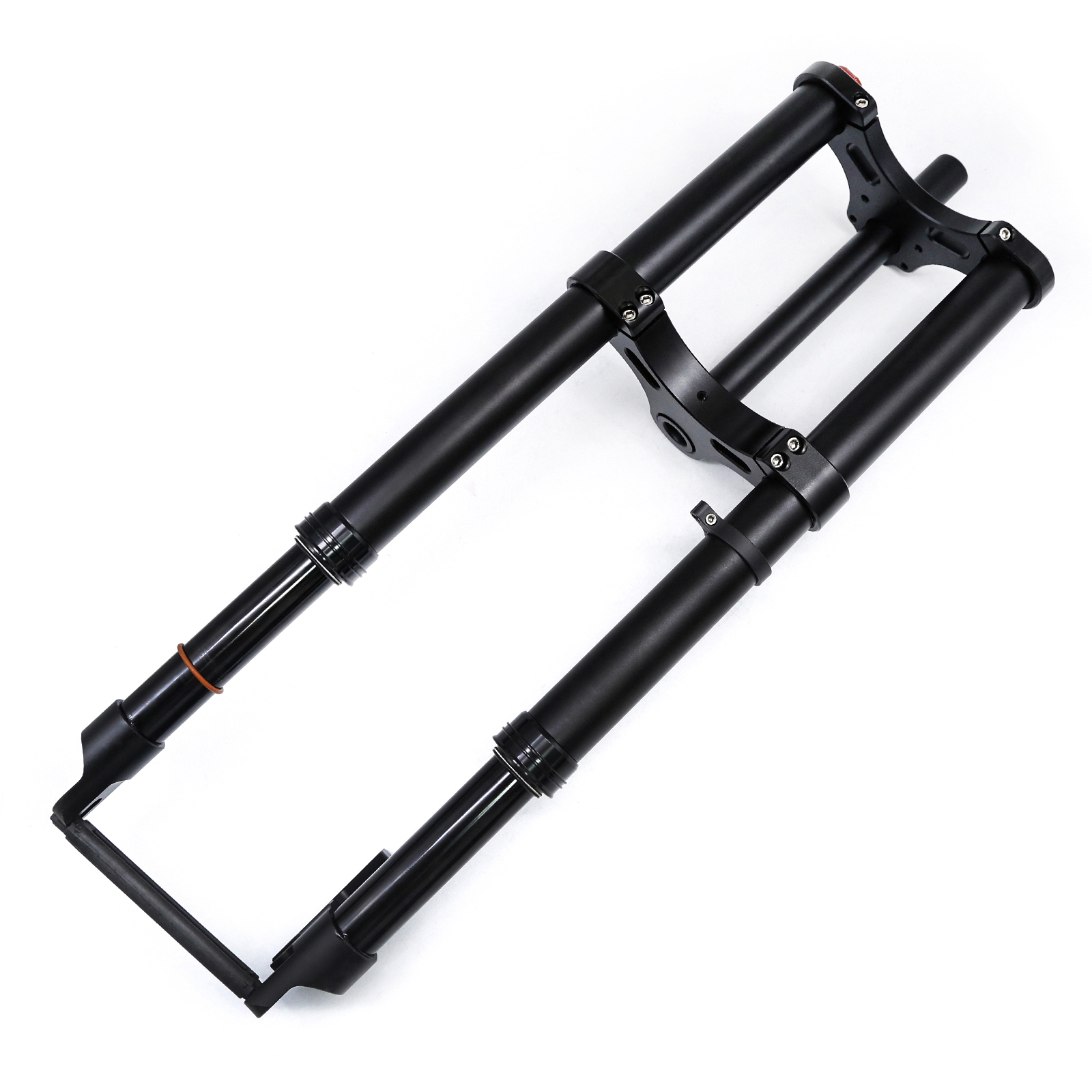 20'*4.0 Dual Shoulder Air Fork for Beach Snow Bike Electric Bicycles Double Crown Fork QR/Thru-Axle