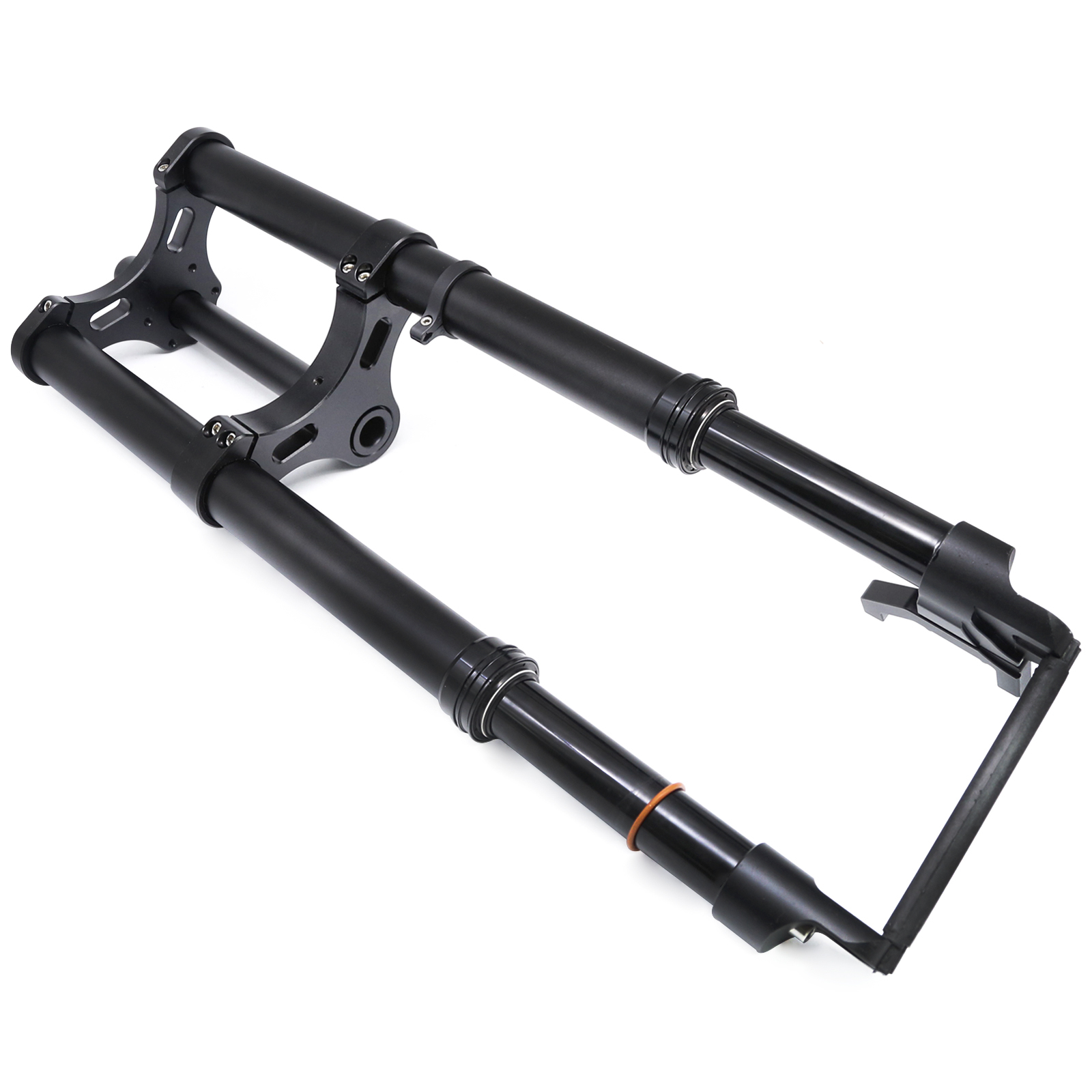 20'*4.0 Dual Shoulder Air Fork for Beach Snow Bike Electric Bicycles Double Crown Fork QR/Thru-Axle
