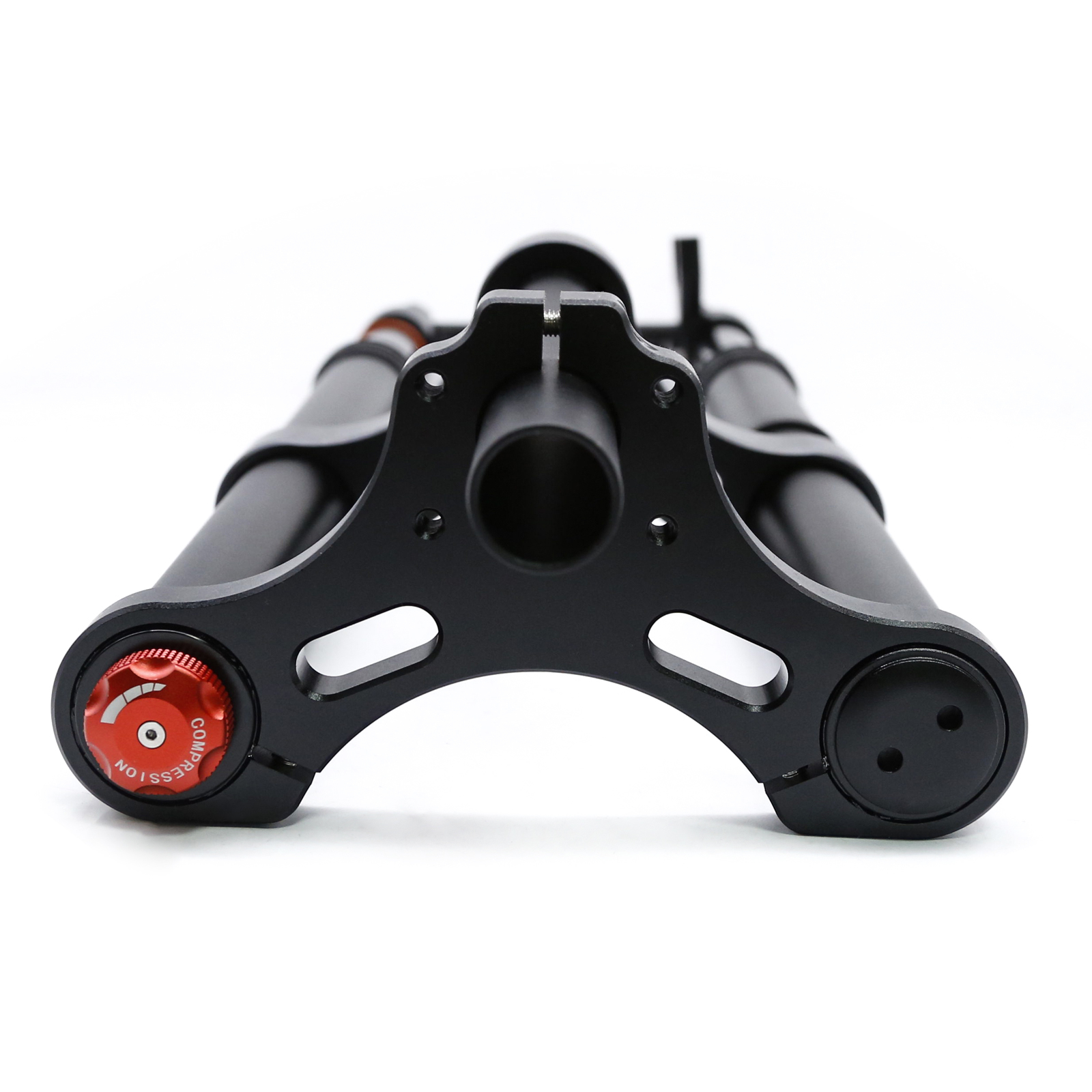 20'*4.0 Dual Shoulder Air Fork for Beach Snow Bike Electric Bicycles Double Crown Fork QR/Thru-Axle