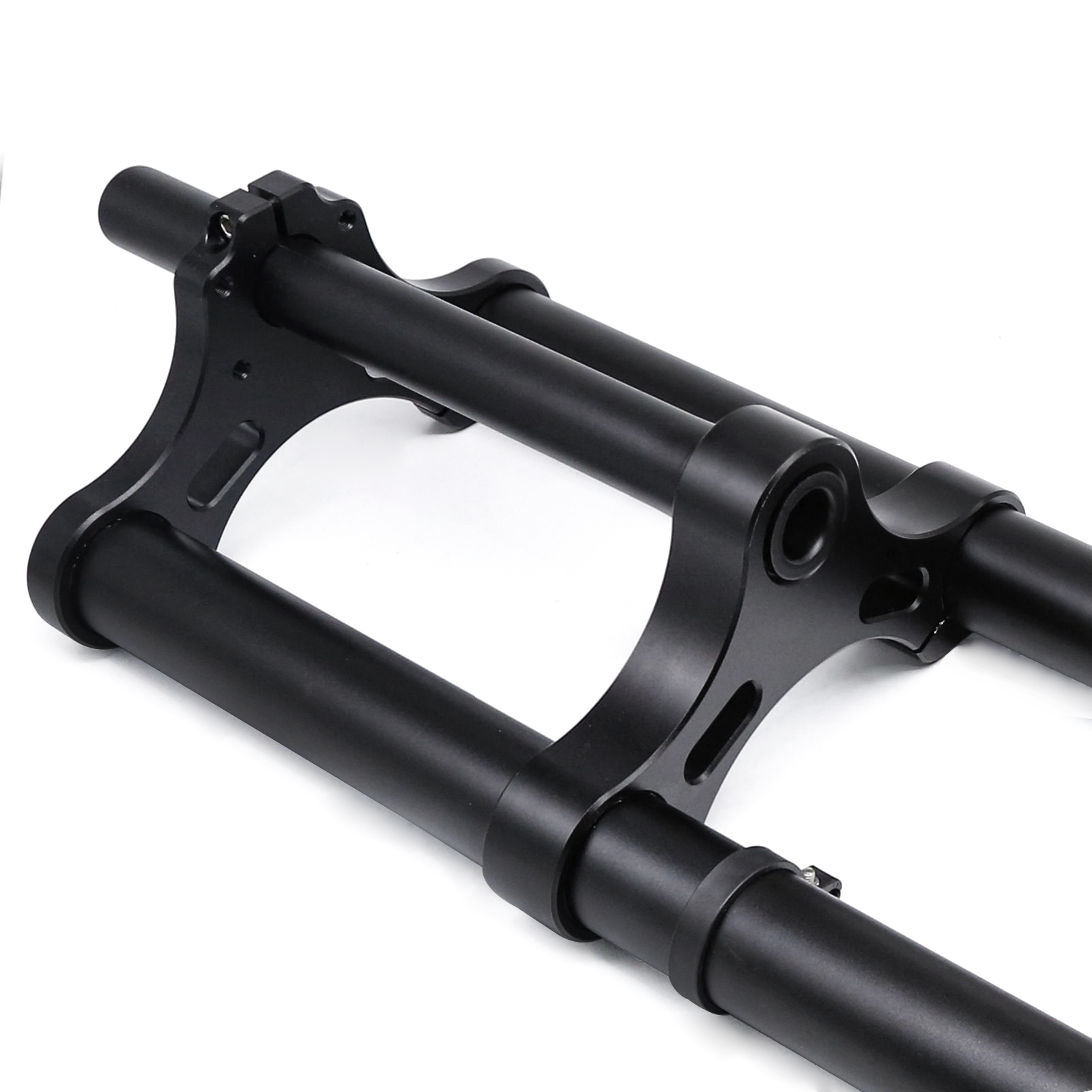 20'*4.0 Dual Shoulder Air Fork for Beach Snow Bike Electric Bicycles Double Crown Fork QR/Thru-Axle
