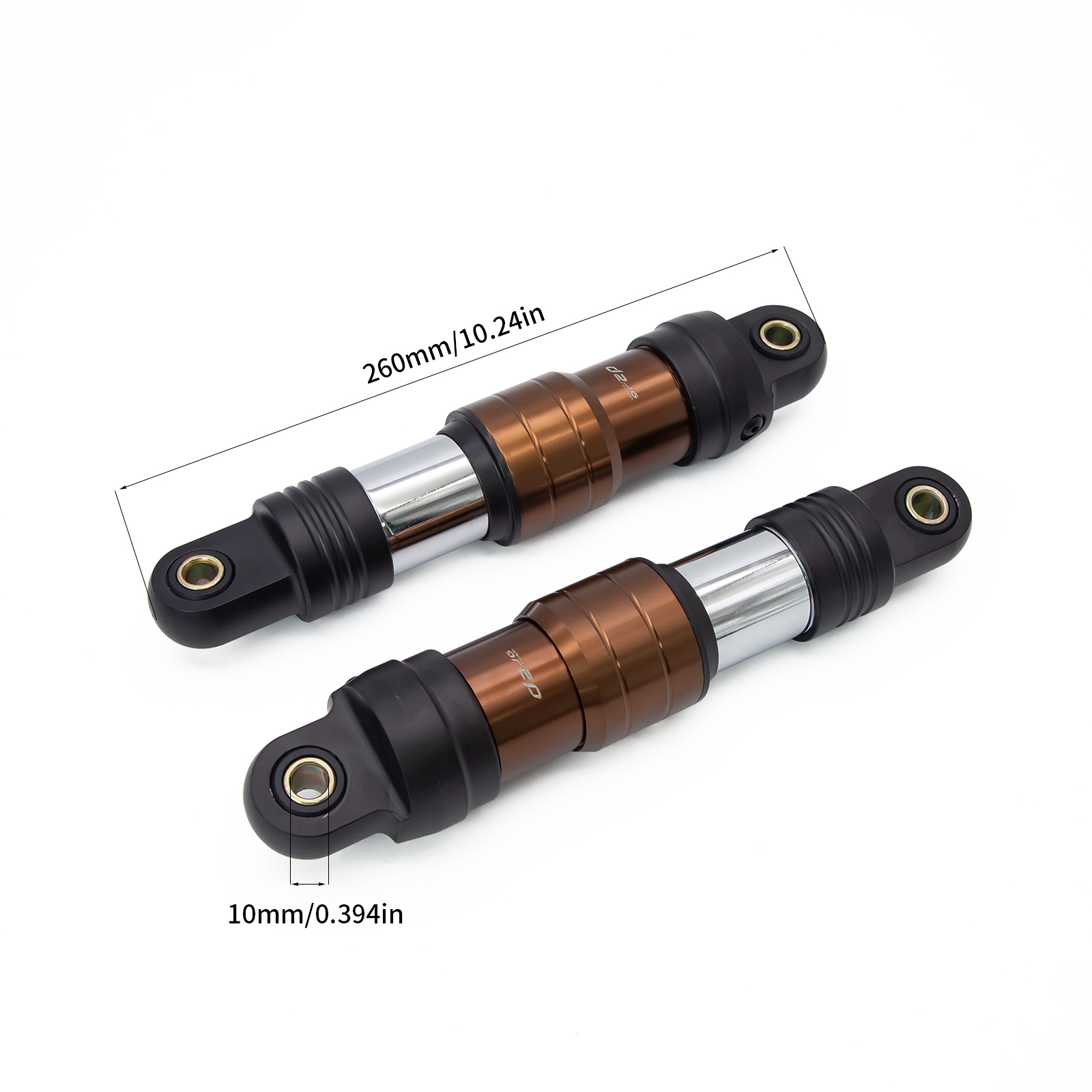 220mm Universal Motorcycle Rear Hydraulic Shock Absorber Suspension Motorbike Street Bike Dirt Bikes ATV Quad