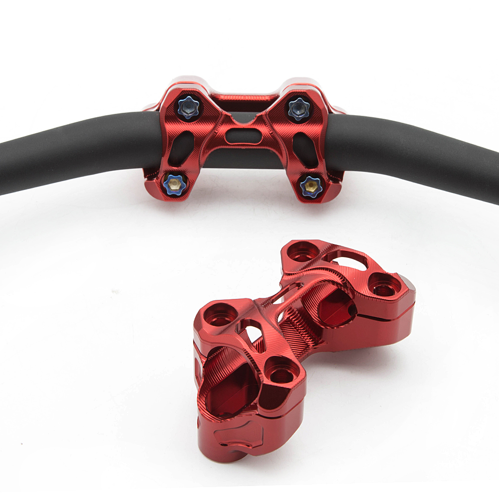 Free Shipping Racing Accessories Aluminum Alloy 28MM Motorcycle Handlebar 1-1/8" Handle Bar Rise Mount For ducati MONSTER 696 2008-2014 monster 1100/evo 2009-2013