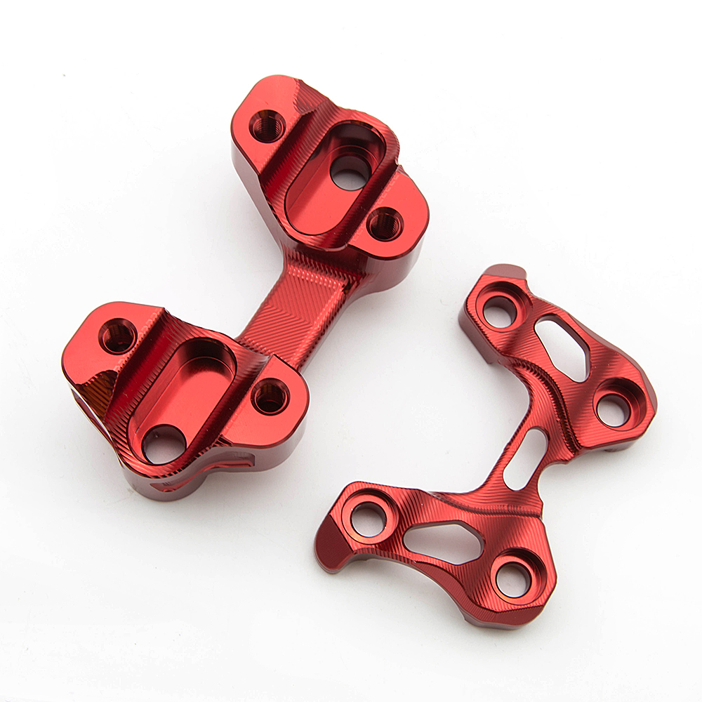 Free Shipping Racing Accessories Aluminum Alloy 28MM Motorcycle Handlebar 1-1/8" Handle Bar Rise Mount For ducati MONSTER 696 2008-2014 monster 1100/evo 2009-2013