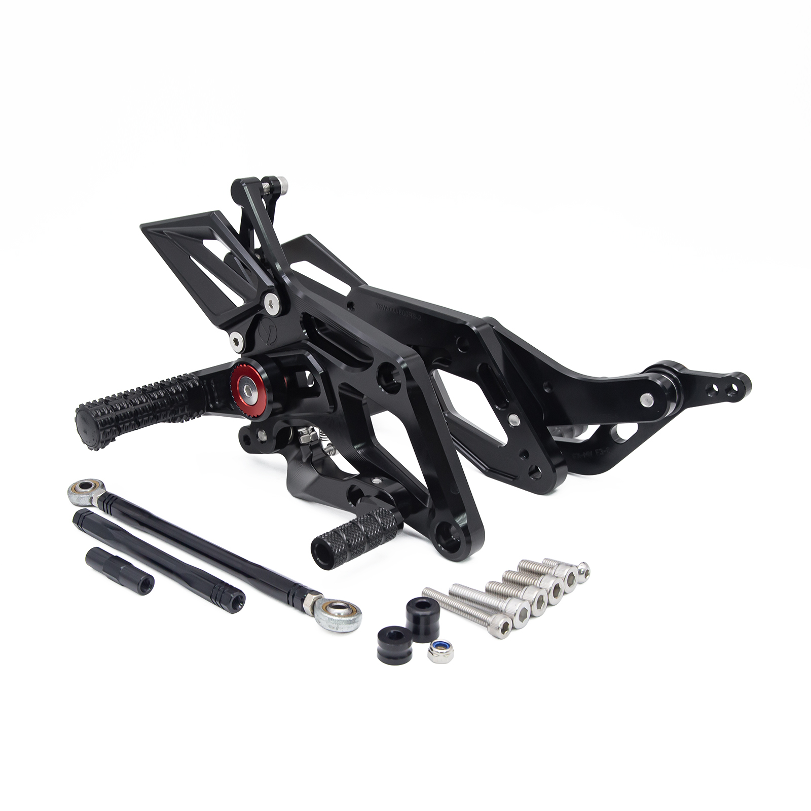 Adjustable Rearsets CNC Motorcycle Footrest Rear Sets For QJMOTOR SRK 800 RR SRK 600 RS