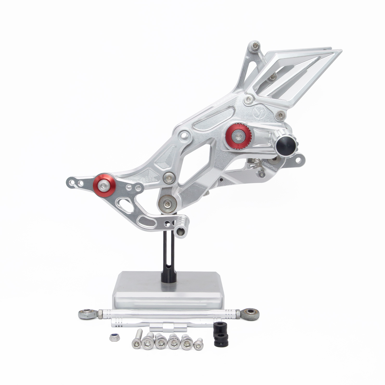 Adjustable Rearsets CNC Motorcycle Footrest Rear Sets For QJMOTOR SRK 800 RR SRK 600 RS