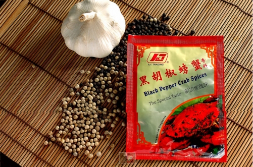 ILC002 Black Pepper Crab Spices 黑胡椒螃蟹香料 （1袋装)