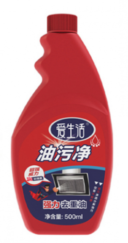 DAC037 ILIFE Kitchen Oil Cleaner (Heavy) RED 爱生活油污净花香强力去重油（红色）500ML