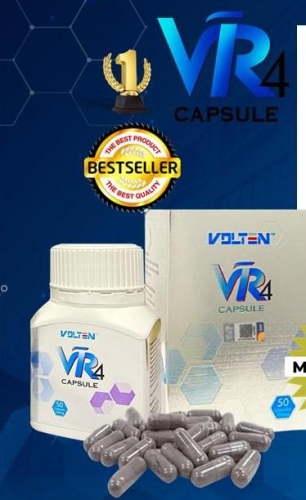 MIL037: VOLTEN VR4 Black Ginger Capsules From Volten VR4 黑姜膠囊 50CAPSULES