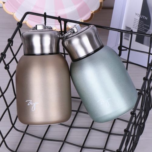 ZBCUP01 ZEYU Temperature Lasting Stainless Steel Insulation Cup 小胖丁时尚保温杯304 300ML