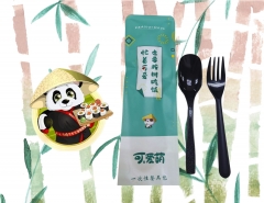 HH013 Disposable Cutlery Bag  可爱萌一次性餐具包