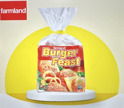 BU30-005S FARMLAND Burger Feast Chicken Pack 10'S (12X650G)