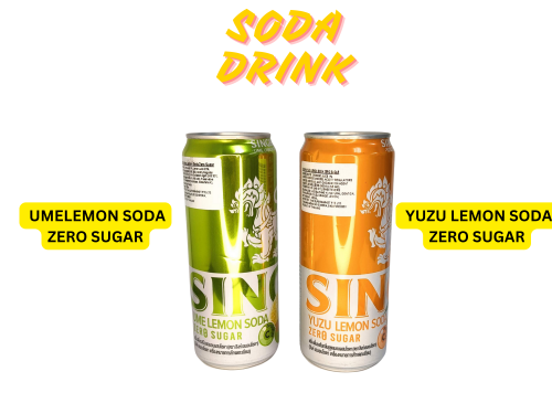 SINGHA Soda Water -2 Flavour