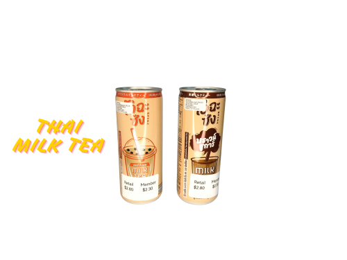 Thai Milk Tea- 2 Flavour
