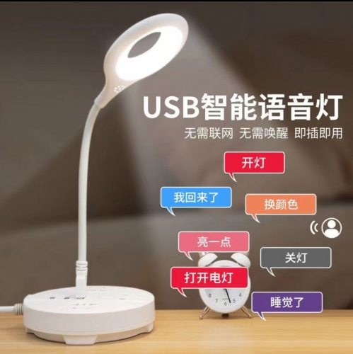 USB Led Intelligent Voice Light 智能语音灯