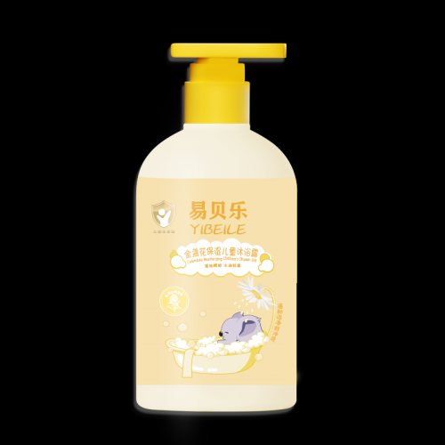 EBB022 YIBEILE  Calendula Moisturizing Children’s  Shower Gel 易贝乐金盏花保湿儿童沐浴露500g(for 3-12 Year old)