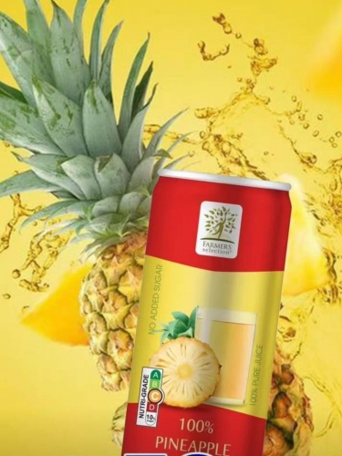 DY21-012M FARMER SELECTION PINEAPPLE JUICE 黄梨汁 250g