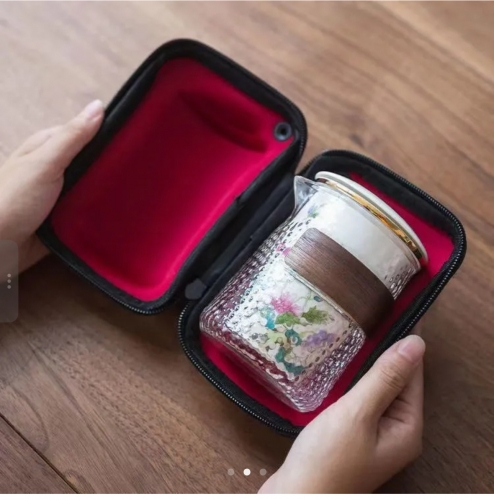 DLA406 DLIAN Travel Tea Set 蝶恋旅行茶具快客杯