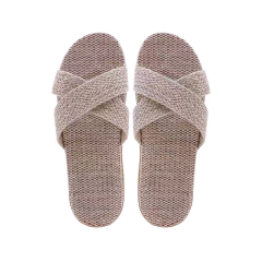 KAC860 Kardli Flaxen Slipper (Men) 2301 家得利男式高级全亚麻拖鞋41-42