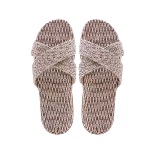 KAC860 Kardli Flaxen Slipper (Men) 2301 家得利男式高级全亚麻拖鞋41-42
