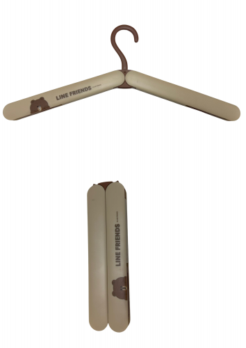 LINE01 LINE Foldable Portable Hanger [Travel Essential] 可折叠便携衣架【旅行必备】