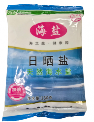 XMN010 YANJING Refined Sea Salt 燕晶 日晒盐 天然海水盐 350G