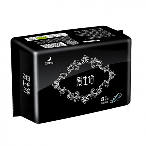 DAD003 ILIFE Sanitary Napkins  (Night) 爱生活夜用卫生巾 290MM/8PCS