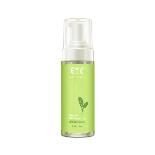 SAA046 ILIFE Green Tea Mild Cleaning Foam  爱生活绿茶温和卸妆泡沫 150ML