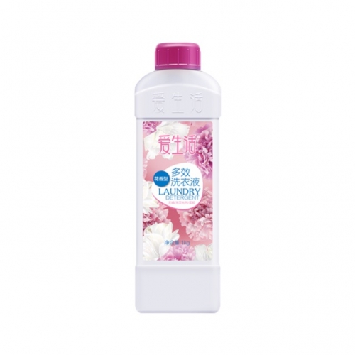 DAA047 ILIFE Multi-Action Laundry Detergent - Flora 爱生活多效洗衣液花香型 1KG