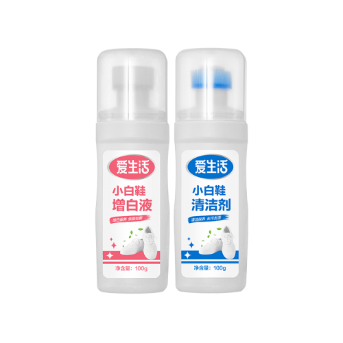 DAA098 ILIFE Shoes Cleaner 2in1 Set  (Cleaner + Brightener) 爱生活小白鞋组合（清洁剂+增白剂）100Gx2瓶装