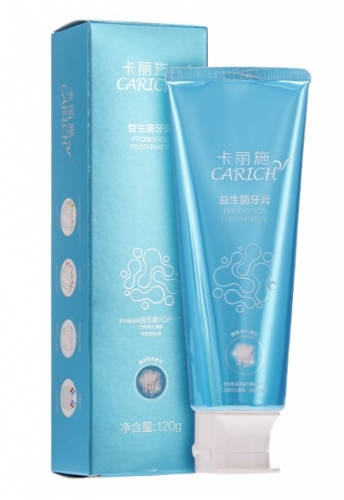 CCA024 CARICH Probiotics Toothpaste 卡丽施益生菌牙膏 (馥香茉莉) 120G