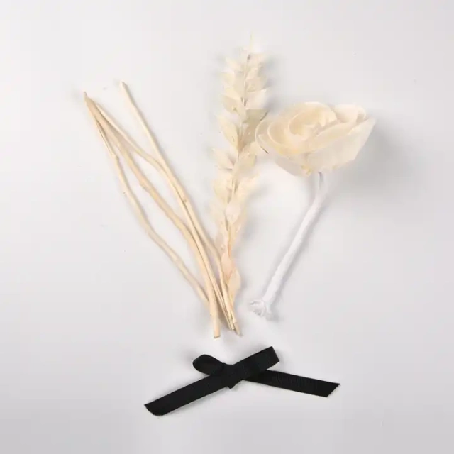 Natural Dried Flowers Preserved Flowers Buttons Chrysanthemum Dried Rattan Reed Sticks