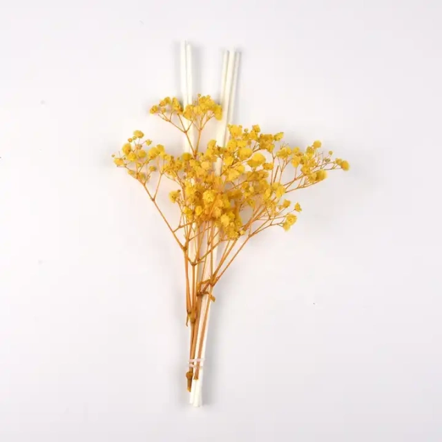 Luxury Home Decor Perfume Fragrance Natural Essential Oil Glass Bottle Reed Diffuser With Aroma Flower Stick