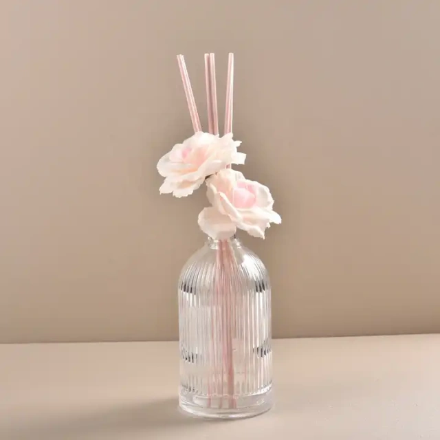 accept customize popular item new designs decorative flower for Reed Diffuser Decoration