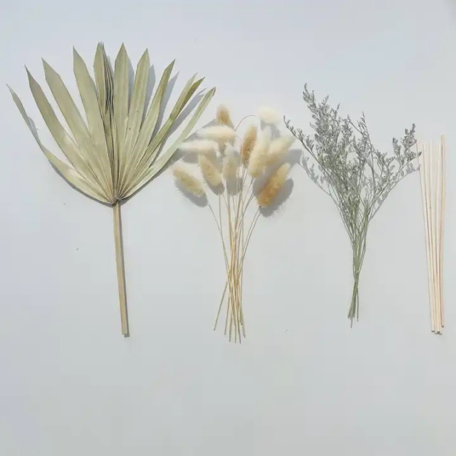 Different matches DIY your favorite style 100% dried natural flowers for Reed Diffuser