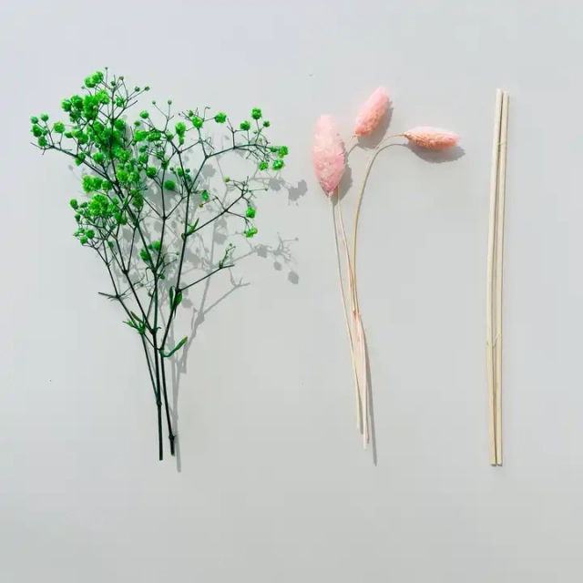 100% natural dry flowers decorations for Reed Diffuser