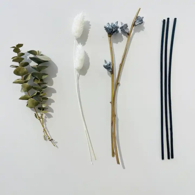 100% natural mini dried flower bouquet for Reed Diffuser