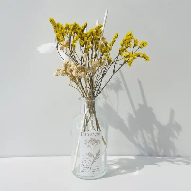 Customize any style you like dried natural flowers for Reed Diffuser