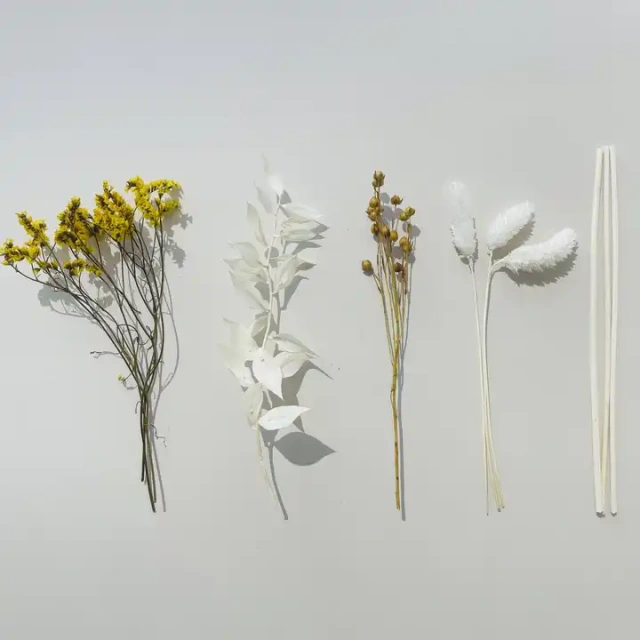 Hot selling DIY home decorations 100% dried natural flowers for Reed Diffuser