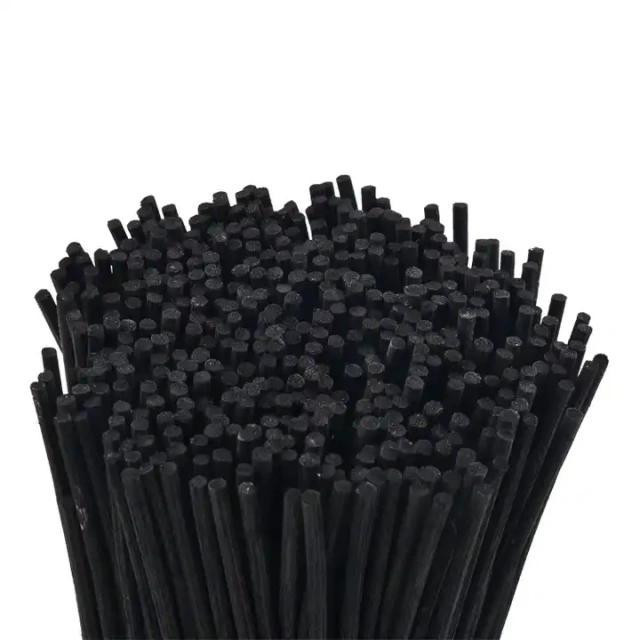 4mmD 19cmL Wholesale Black Decorative No Mildew Perfume Rattan Escrima Stick For Air Freshener