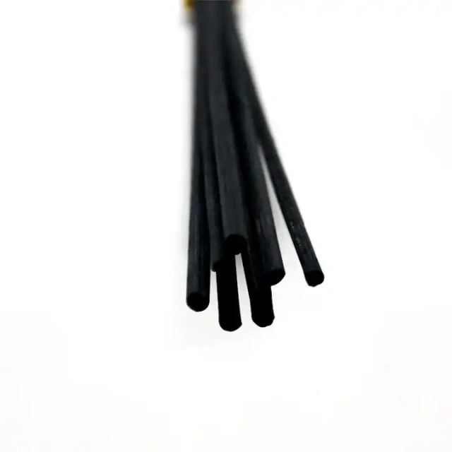 Eco-friendly Home Fragrance Black Nature Colour Indonesia Rattan Reed Wood Sticks