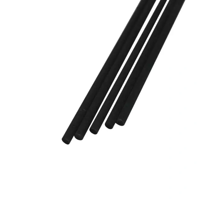 3mmD 20cmL NO MOQ Black Fiber Sticks Reed Stick Fiber Diffuser