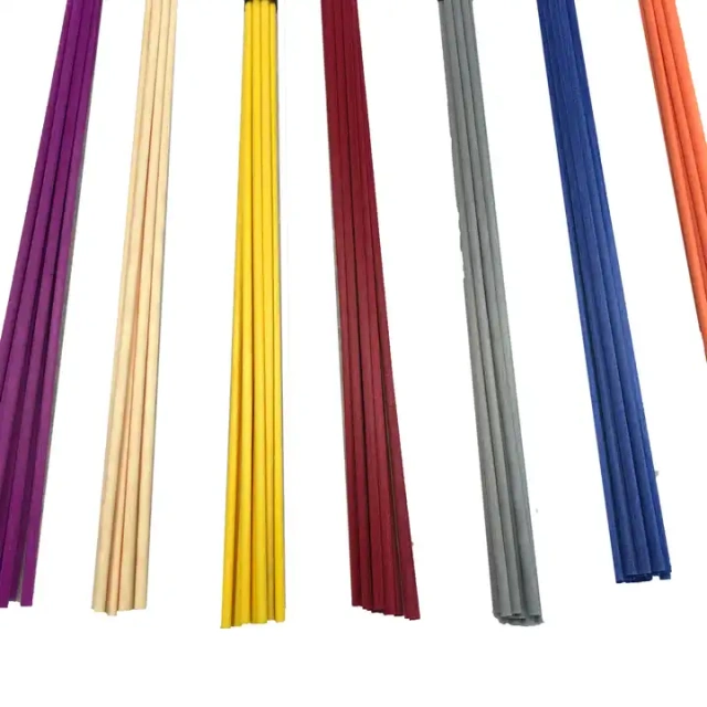 Custom Colorful Decorative Reed Diffuser Wick Polyester 40 Cm Fiber Sticks