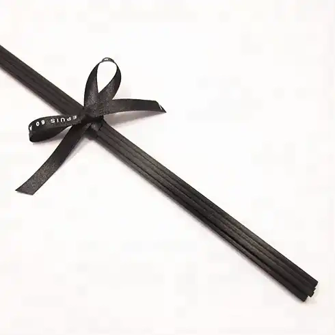 Polyester Stretch Yarn 3mmd 20cml White Black Long Rattan Fragrant Reed Diffuser Fiber Stick