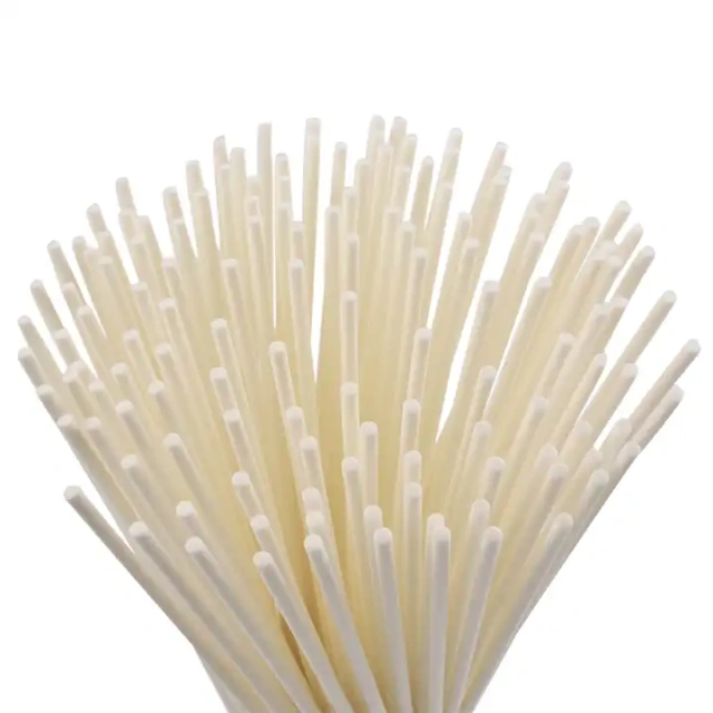Hot Selling 1mm 1.5mm Polyester Aromatherapy White Fiber Sticks Reed Diffuser Sticks